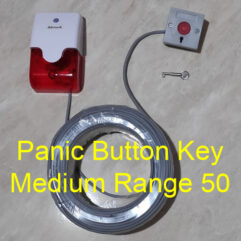 Panic Button Key Alarm Set tombol panik button 9V MEDIUM RANGE 50