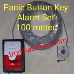 Panic Button Key Alarm Set tombol panik button kunci SW LONG RANGE 100 - NO Batt-Charger